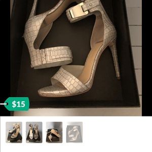 Guess by Marciano heels sandals 8.5